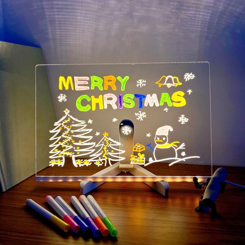 🎄Christmas Sale 50% OFF ✨LED Acrylic Board with Colors🎨