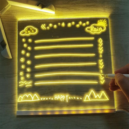 🎄Christmas Sale 50% OFF ✨LED Acrylic Board with Colors🎨