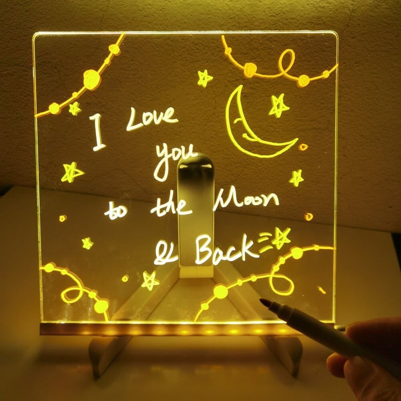 🎄Christmas Sale 50% OFF ✨LED Acrylic Board with Colors🎨