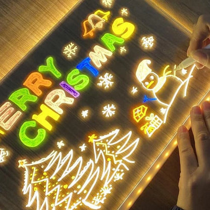 🎄Christmas Sale 50% OFF ✨LED Acrylic Board with Colors🎨